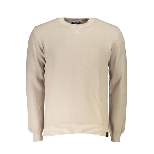 North Sails Beige Bomulds Herretrøje