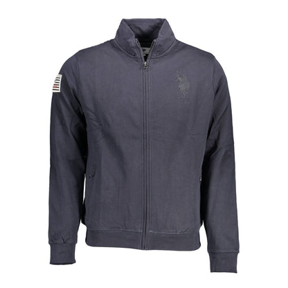 US POLO ASSN. Blå bomulds herretrøje
