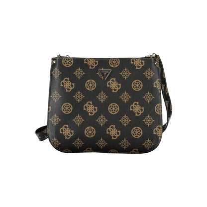 Guess Jeans Brun Polyethylen Håndtaske
