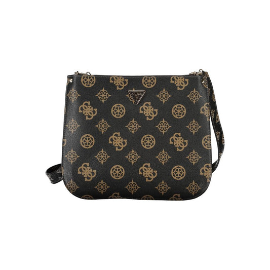 Guess Jeans Brun Polyethylen Håndtaske
