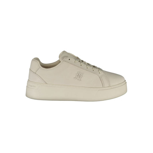 Tommy Hilfiger Hvid Polyester Sneaker