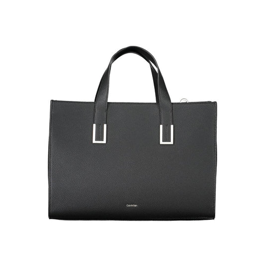 Calvin Klein sort polyester dametaske