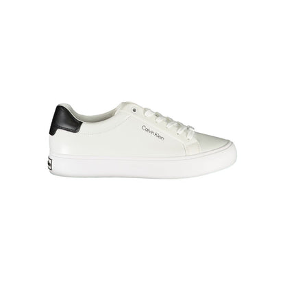 Calvin Klein Hvid Polyester Sneaker