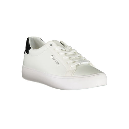 Calvin Klein Hvid Polyester Sneaker