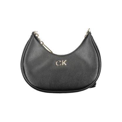 Calvin Klein sort polyester dametaske