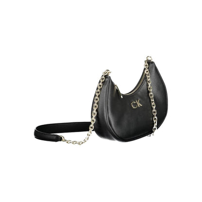 Calvin Klein sort polyester dametaske