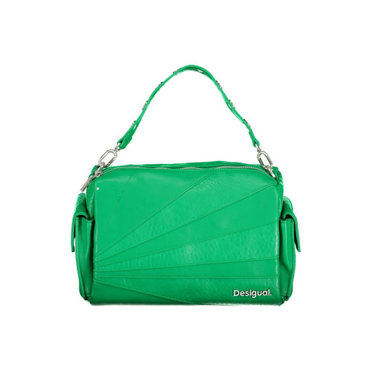 Desigual Grøn Polyethylen Håndtaske