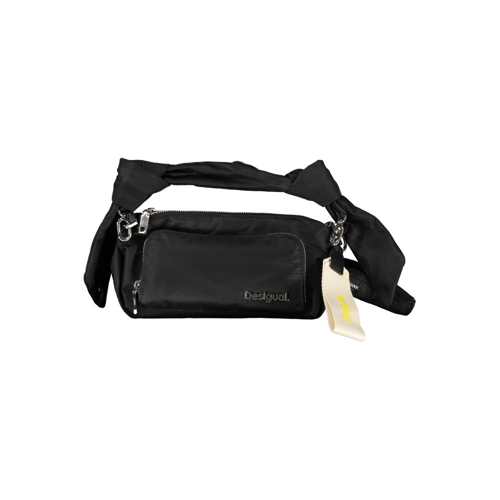 Desigual sort polyester håndtaske