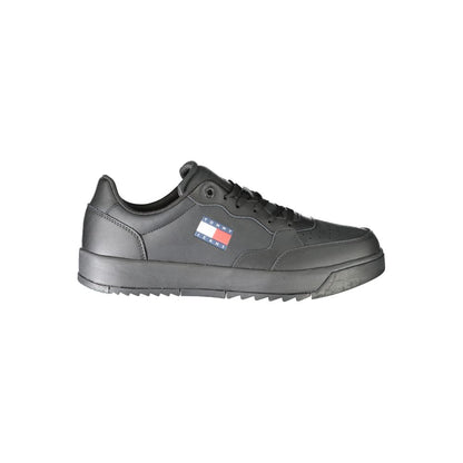 Tommy Hilfiger Sort Polyethylen Herre Sneaker