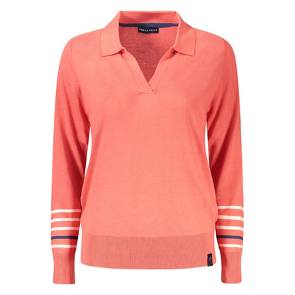 North Sails Pink Bomuldssweater Til Kvinder