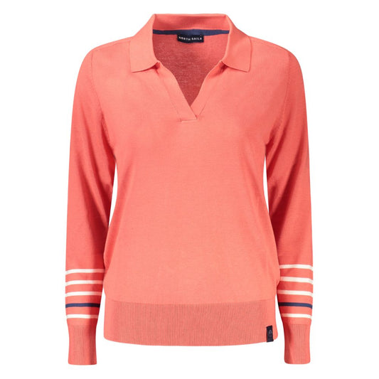 North Sails Pink Bomuldssweater Til Kvinder