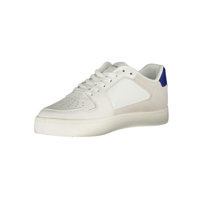 Calvin Klein Hvid Læder Herre Sneaker