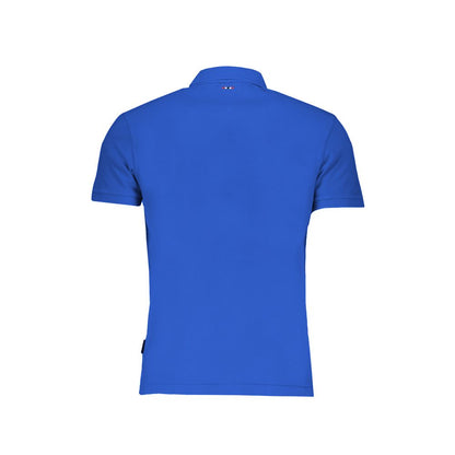 Napapijri blå bomuld poloshirt