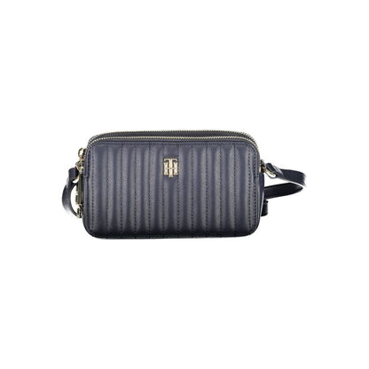 Tommy Hilfiger blå polyethylen damehåndtaske