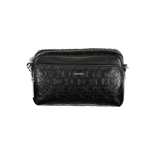 Calvin Klein sort polyester håndtaske