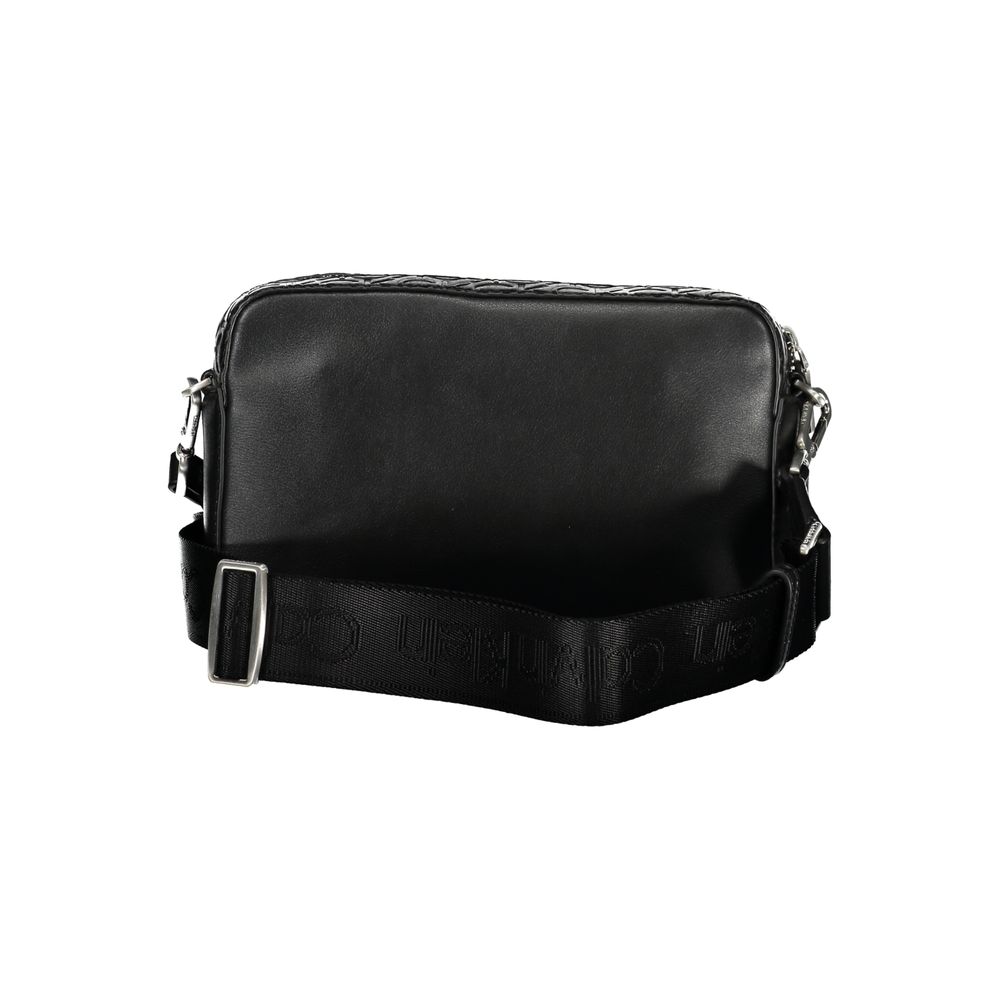Calvin Klein sort polyester håndtaske