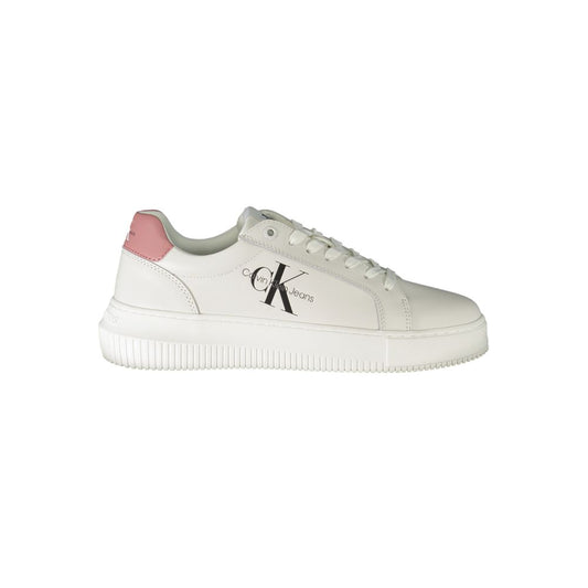 Calvin Klein Hvid Polyester Sneaker