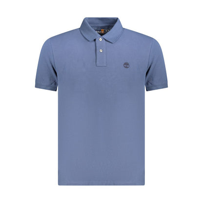 Timberland Blå Bomuldspoloshirt