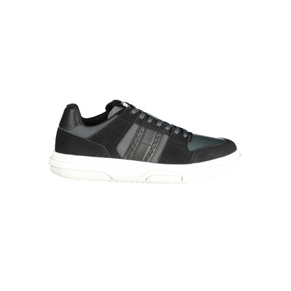 Tommy Hilfiger Sort Læder Herre Sneaker