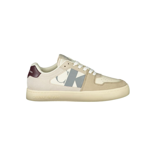 Calvin Klein Beige Polyester Herre Sneaker