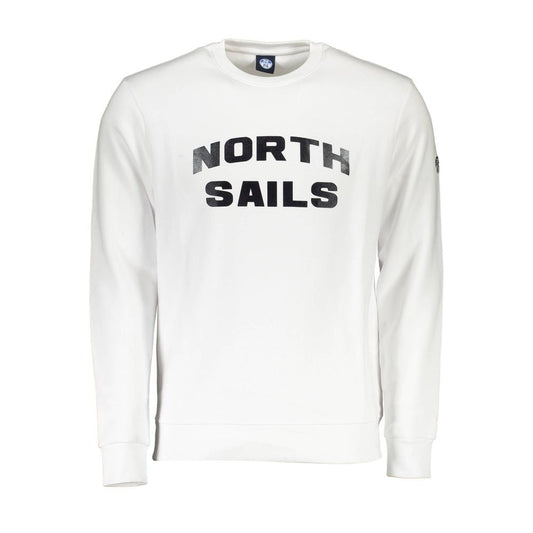 North Sails Hvid Bomulds Herretrøje
