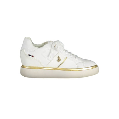 US POLO ASSN. Hvide polyester damesko