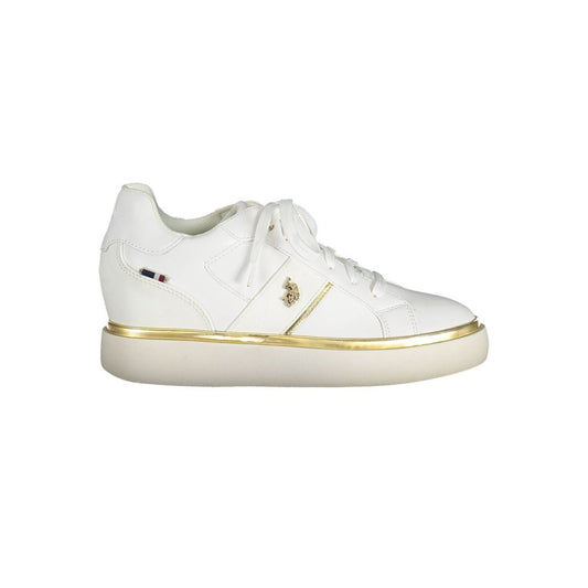 US POLO ASSN. Hvide polyester damesko