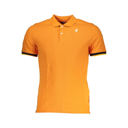 K-WAY Vibrant Orange Polo med Kontrastdetaljer