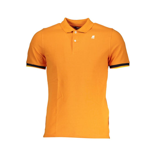 K-WAY Vibrant Orange Polo med Kontrastdetaljer