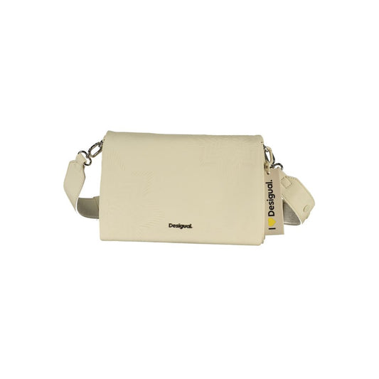 Desigual Hvid Polyethylen Håndtaske