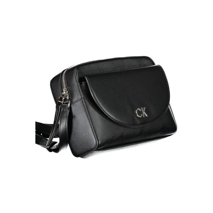 Calvin Klein sort polyethylen håndtaske