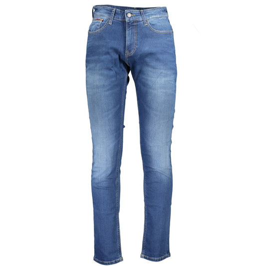 Tommy Hilfiger Blå Bomuld Herrejeans