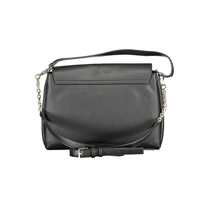 Calvin Klein sort polyester dametaske