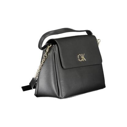 Calvin Klein sort polyester dametaske