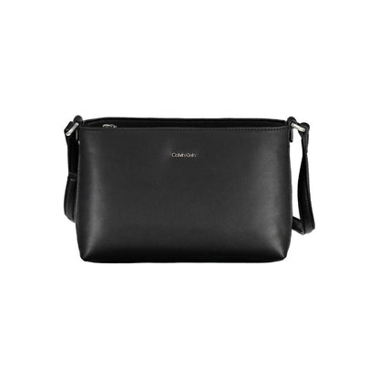 Calvin Klein sort polyester håndtaske