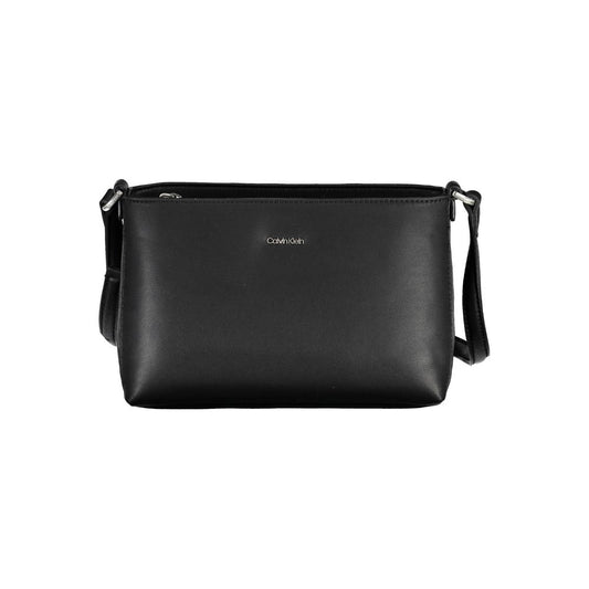 Calvin Klein sort polyester håndtaske