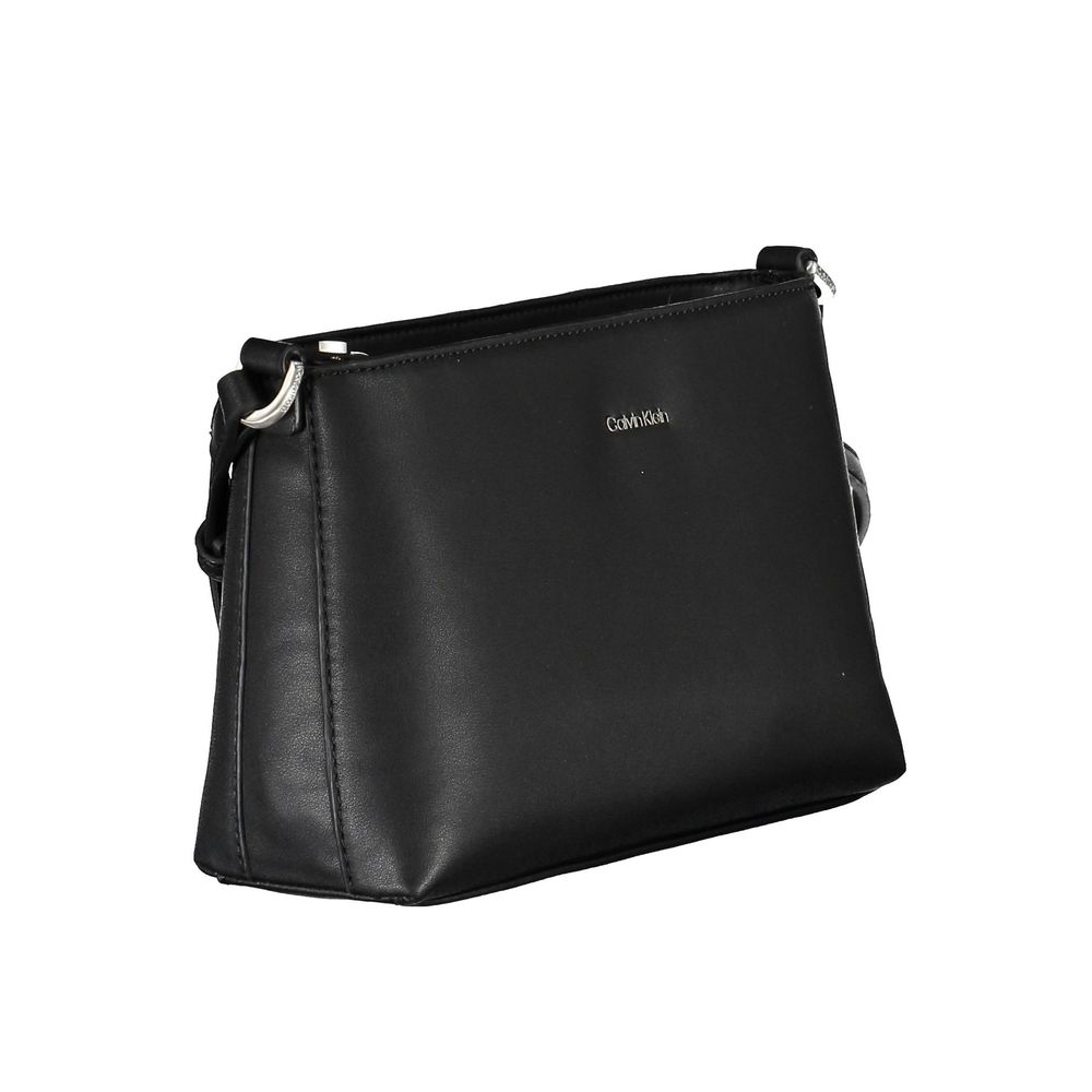 Calvin Klein sort polyester håndtaske
