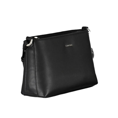 Calvin Klein sort polyester håndtaske