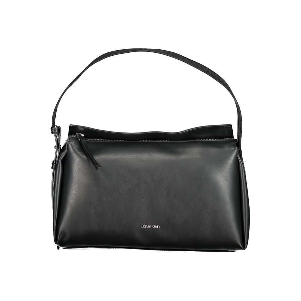 Calvin Klein sort polyester håndtaske
