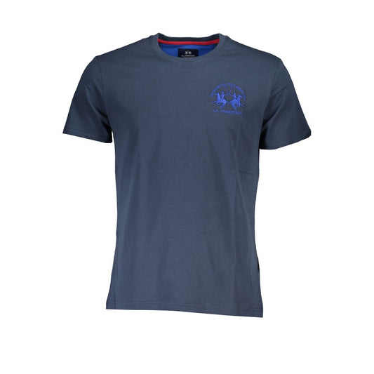 La Martina Elegant Kortærmet T-shirt med Rund Hals