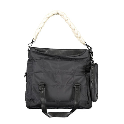 Desigual sort polyester håndtaske