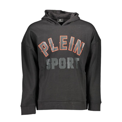 Plein Sport Sort Bomulds Herretrøje