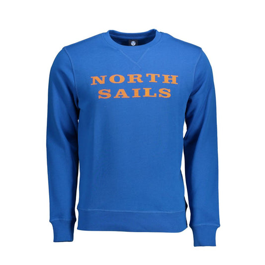 North Sails Blå Bomulds Herretrøje