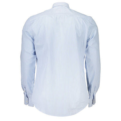 Harmont & Blaine Light Blue Cotton Men Shirt