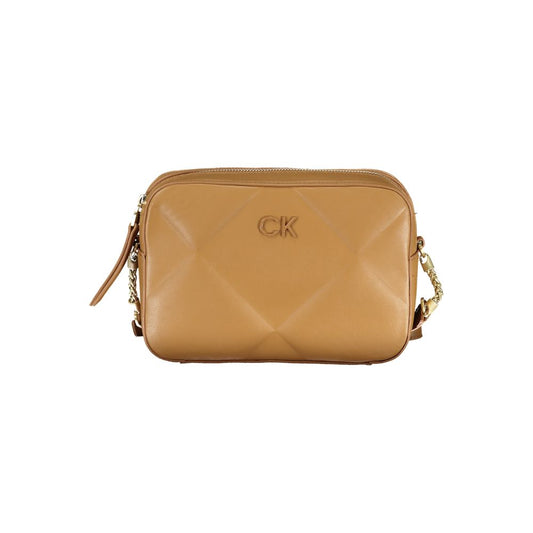 Calvin Klein Brun Polyester Håndtaske