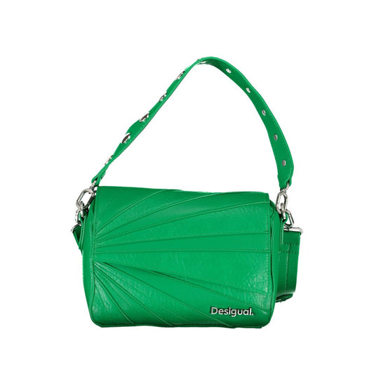 Desigual Grøn Polyethylen Håndtaske