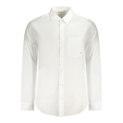 Calvin Klein Hvid Bomuldsskjorte