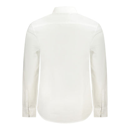 Calvin Klein Hvid Bomuldsskjorte