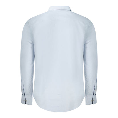 Calvin Klein Lyseblå Bomuld Herreskjorte