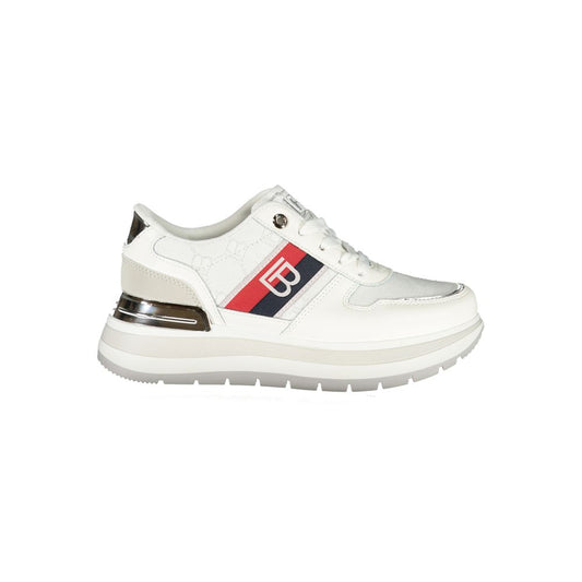 Laura Biagiotti Hvid Polyester Dame Sneaker